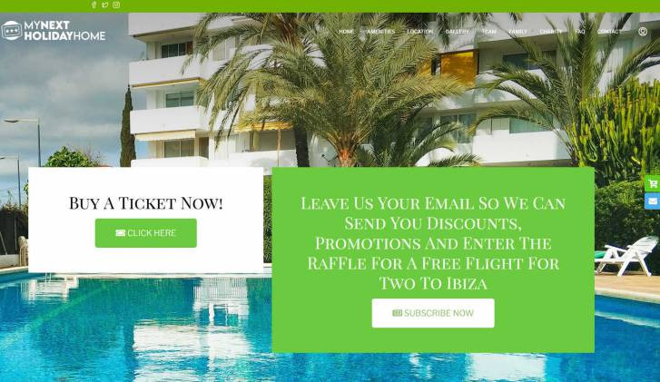 Win an Apartment with Two Bedrooms and Pool on Ibiza