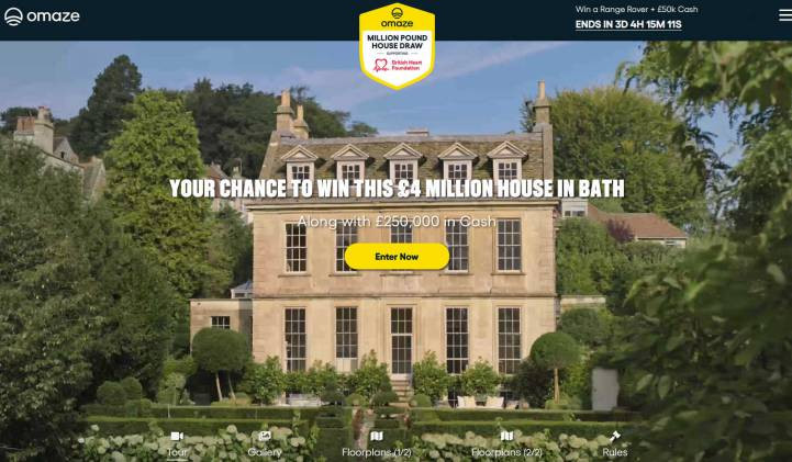 Win a Georgian Bath Stone Luxury House in Bath