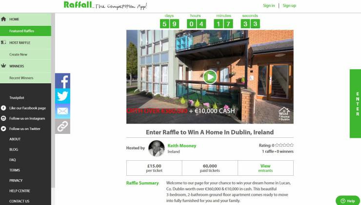 Win a Modern Apartment with Three Bedrooms Close to Dublin