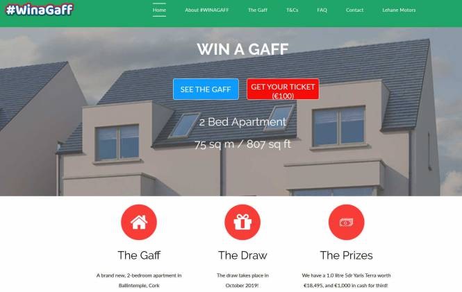 Win A brand new, 2-bedroom apartment in Ballintemple, Cork