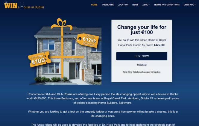 Win a New Build House in the Suburbs of Dublin