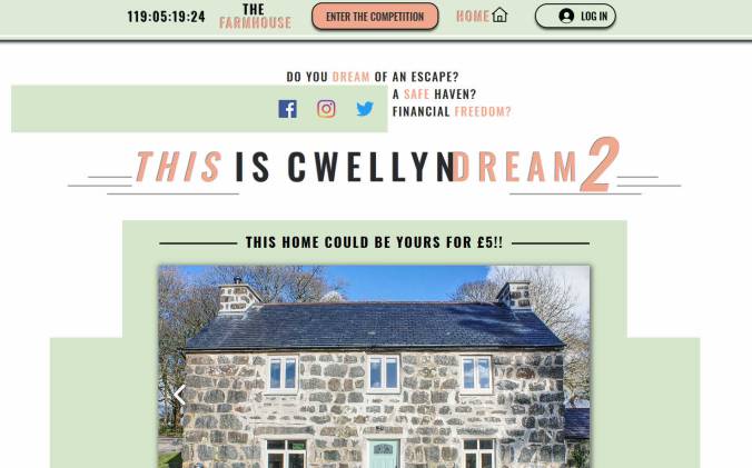 Win a Traditional Stone Farmhouse on the Llyn Peninsula in North Wales