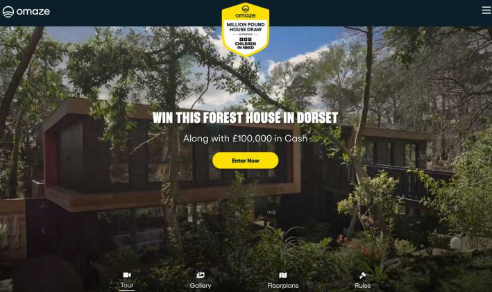 Win a Luxury Modern House Surrounded by Trees in Dorset