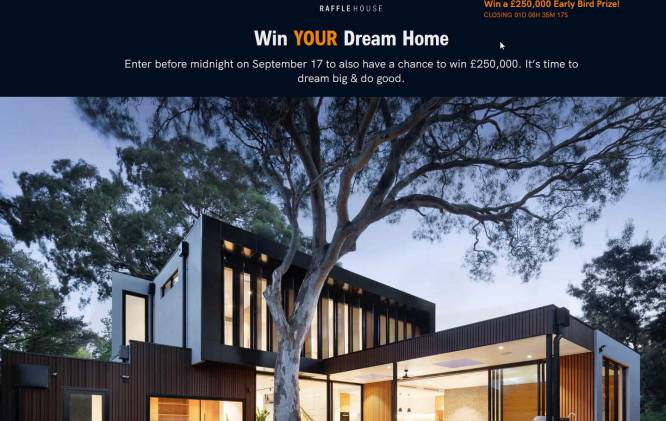 Win £2 Million to Buy any House