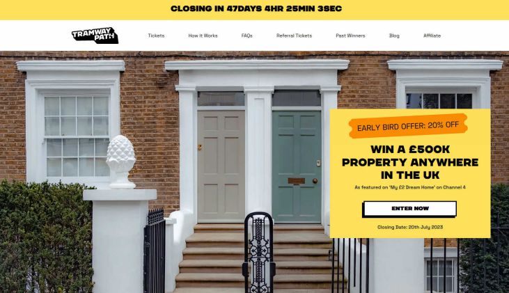 Win and Choose Any House in the UK up to £500k