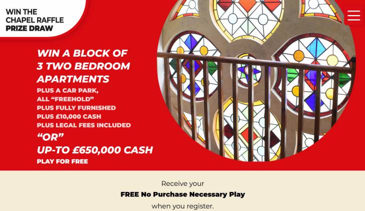 Win a Block of Three Two Bedroom Apartments in Wales